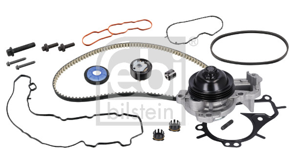 FE197863, Wasserpumpe + Zahnriemensatz, FEBI BILSTEIN, 1610870580, 1610870580S5, 1623231680, 1654514680, 1654514680S9, 04.5356, 118HTDP16, 1686354380, 1760028, 20-1832, 29-0449, 33112770, 341200001053, 550377, 5550003, 7000085, 702837, 8550507607, 941188, 99990092, A6093, ASTK1167, BKCD0837, CD0663, COKD141, DTB-10003, K62461-XT1, K986908A, KDP459.700A, KP1239-1