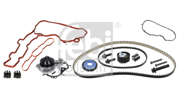 FE197976, Water Pump & Timing Belt Kit, FEBI BILSTEIN, 1654514680, 1654514680S5, 9807527380, 9807527380S5, 04.5356, 05KD141, 118HTDP16, 1760028, 18-02-0015-00, 20-1832, 30-1274-1, 306T0268, 33112820, 341200001053, 381911, 530085211, 550377, 7000085, 702837, 724394, 8550507607, 941128, 99990092, A4098, ASTK1167, BKCD0837, COKD141, DTB-10003, HV0522VR1, K5PA1613