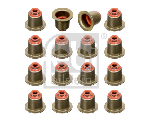 FE21116, Sada těsnění, dřík ventilu, Simering vent., FEBI BILSTEIN, 11342247171, LGP100310, LGP100310L, 11349070982, 12015600, 12018581, 12-35172-01, 157.560, 1615425, 20921116, 24-30724-07/0, 501584, 521624, ADJ136109, B03996, BK0425800002, DRM0582S, EV1711V, HN5349, HR5045, JZ1036, N92634-00, UPGBMW11349071732, VS63, VSK1048, WG1004656, 12019432, 214.800, 50-307240-70, 522063