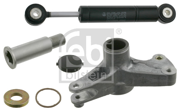 FE26070, Repair Kit, tensioner lever (V-ribbed belt), FEBI BILSTEIN, A6062000073, A6062000073S2, A6062000173, A6062000173S2, 6062000073, 6062000073S2, 6062000173, 6062000173S2, 001-10-32184, 01.01.20.109103, 02.19.095, 03-1206TN, 03-42001-SX, 03.777, 06315, 08371, 0-N1043, 10-0693, 1014-1325, 10169, 10926070, 11029701, 131207SP, 1318250300, 13508, 14126, 1570222, 1626139, 180916, 201.259