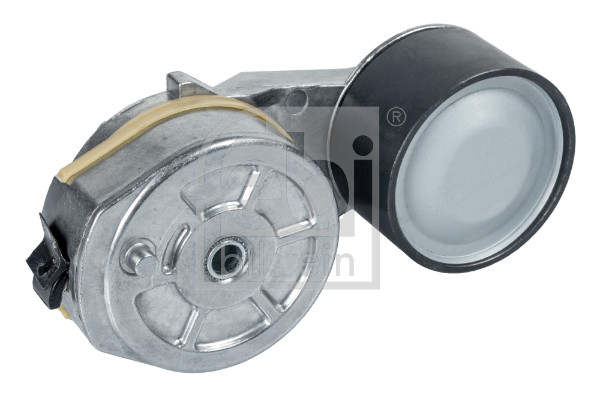 FE27117, Belt Tensioner, V-ribbed belt, FEBI BILSTEIN, 20739751, 7403979979, 20935521, 7420739751, 21422765, 7420935521, 3979979, 7421422765, 02.03.20.231215, 031.445, 03-1503, 03.19.029, 032050D13000, 03.80625, 06KD490A, 08.050.8320.560, 117.01.049, 140.102-00A, 14475VO, 15-3410, 16349, 1987600100, 2000SN, 2.15522, 220008, 22560, 22765-BT, 2737101, 310T0350, 320005