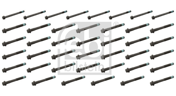 FE27404, Zylinderkopfschraubensatz, FEBI BILSTEIN, 0300979, 0300979S1, 0375951, 0375951S1, 1448809, 1448809S1, 1448810, 1448810S1, 1623224, 1623224S1, 1626450, 1626450S1, 1680647, 1680647S1, 1680649, 1680649S1, 1698228, 1698228S1, 1698230, 1698230S1, 300979S1, 375951S1, 051.002, 14-32390-01, 199.300, 20080995008, 482240, 5.94030, 59927404, 66500991