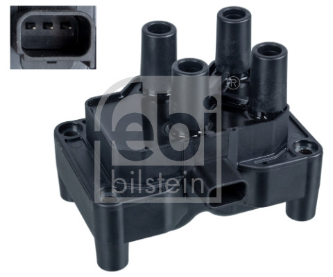 FE37555, Ignition Coil, FEBI BILSTEIN, 1350562, 30731419, C401-18-100, CM5G12029FA, 1350567, 31216444, C401-18-100A, CM5G12029FB, 1458400, CM5G12029FC, 1459278, 4M5G12029ZA, 1727629, 4M5G12029ZB, 1754514, 4S7G12029AA, 1823596, 4S7G12029AB, 017080000LGK, 0221503485, 03SKV015, 060717036012, 07726, 0880073, 10318, 120-00-396, 12191364, 12772, 13-0016, 138803