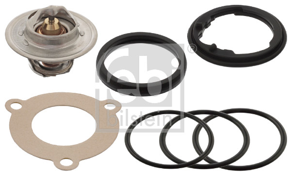 FE38708, Termostat, chladivo, Termostat, FEBI BILSTEIN, 03G121113, 68000800AA, MN980137, 3G121113, 001-10-32157, 01081, 03092, 045240N, 050121113C-PCS-MS, 053-025-0008, 08-01-0147-00, 100957, 1114600910, 1211166, 1282280004, 15/3610, 155-12056, 15614889z, 160047110, 1705-0037, 1.880.547, 199066, 20C9010-JPN, 20SKV003, 21991, 23-40005-SX, 23462-005, 2457639, 28.0200-4003.2, 28046