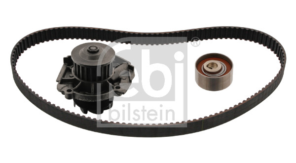 FE45100, Vodní pumpa + sada ozubeného řemene, řemen rozvod.sada, FEBI BILSTEIN, 1590748, 71775900, 9S516K288B2A, 1590748S2, 71775900S1, 9S516K288B2AS2, 0347KF, 04.5251, 07-426, 09-04868-SX, 127-08070K, 1551002, 1611470280, 1756033, 1987946467, 20-1637, 23009, 2328380, 292020, 306T0037, 341200000783, 40045z, 5111PAE1, 530046230, 550264, 5550727, 601730, 7000051, 70945100, 8550500846