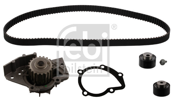FE45111, Vodní pumpa + sada ozubeného řemene, řemen rozvod.sada, FEBI BILSTEIN, 1609524880, 71771597, 0210KPW, 04.5274PA, 07-312WP, 1555039, 1987946430, 30-0747-4, 3096W0063, 3601PAE1, 386310, 3900013, 40557z, 530023530, 5502941, 5550123KP, 614547, 62945111, 7001277, 747K3, 8550511753, ASTK1085PA, BOL-B081020, CT1063WP1, DKS04.5274, FP04477V, K2PA1054, K62042, K986841D, KATW1283