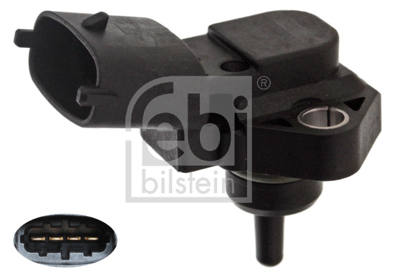 FE45473, Senzor tlaku sacího potrubí, Senzor tlaku sacího potrubí, FEBI BILSTEIN, 099455421, 1920.CF, 99455421, 0099455421, 503643858, 5001848543, 0281002205, 067.055, 114261, 15094, 161B0022, 16723, 17SKV100, 215810001604, 225-1497, 28651, 291091, 35122, 410590001, 5481FB0048842, 550739, 70670007, 70945473, 7472051, 75E9114-JPN, 7.60504, 8022730NBN, 82051, 84.201, 882410027