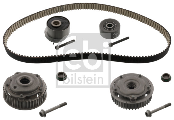 FE46541, Zahnriemensatz, FEBI BILSTEIN, 1606314, 71739873, 93180815S2, 93185849, 1606314S1, 71739873S2, 93185849S1, 1606355, 93196786, 1606355S1, 93196786S1, 1606356, 93196787, 1606356S1, 93196787S1, 1606426, 95507809, 1606426S1, 95507809S1, 0365KO, 04.5299, 07-470, 09-04869-SX, 1077-SD-PCS-MS, 146S8M24, 1551036, 1611259580, 16644, 1756083, 1987946729