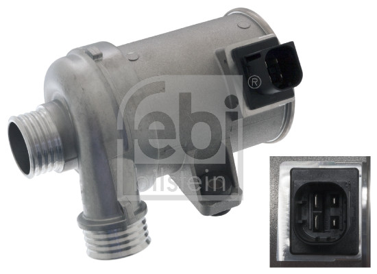 FE48424, Vodní čerpadlo, chlazení motoru, Pumpa vodní el., FEBI BILSTEIN, 11517604027, 11518625097, 11518635089, 001-10-31915, 08.19.241, 10220107, 10234513, 10730080, 10E1494, 1211678, 13649BW, 138-01-046, 1414103400, 19650001, 20187, 20948424, 22SKV069, 24-E1494, 3132200033, 356060, 379576, 4007065, 41566E, 41567E, 441450124, 47-0359, 501831, 503361, 538070310, 54817