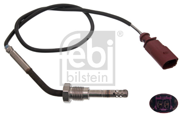 FE49269, Sensor, Abgastemperatur, FEBI BILSTEIN, 070906088D, 70906088D, 0894254, 1148000116, 1.220.155, 12215, 13V-0231, 22.0155, 273-20254, 2803550019380, 30949269, 30SKV130, 32526, 3938E0216, 411420293, 422155, 5481FB0011753, 551907, 6PT010376-951, 70682071, 707553, 7452215, 8027654FBN, 82.1110, 92094084, 94396, 9660, 983381, 99061788101, A6120136