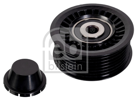FE49367, Deflection/Guide Pulley, V-ribbed belt, FEBI BILSTEIN, 095519125, 117207538R, 119230001R, 11923-0001R, A2009930396, MQ000051, 117207538RSK2, 119231672R, 11955-00Q1B, 4423725, 95519125, A2009930396SK2, 119235228R, A20099303962, 2009930396, 2009930396SK2, 119239146R, 8200518424, 001-10-28253, 0053.5605-E, 03-41396-SX, 03-534, 03.663, 0-N2344, 15-3974, 1570478, 16-140090007, 20R9156-OYO, 24612, 312D0092