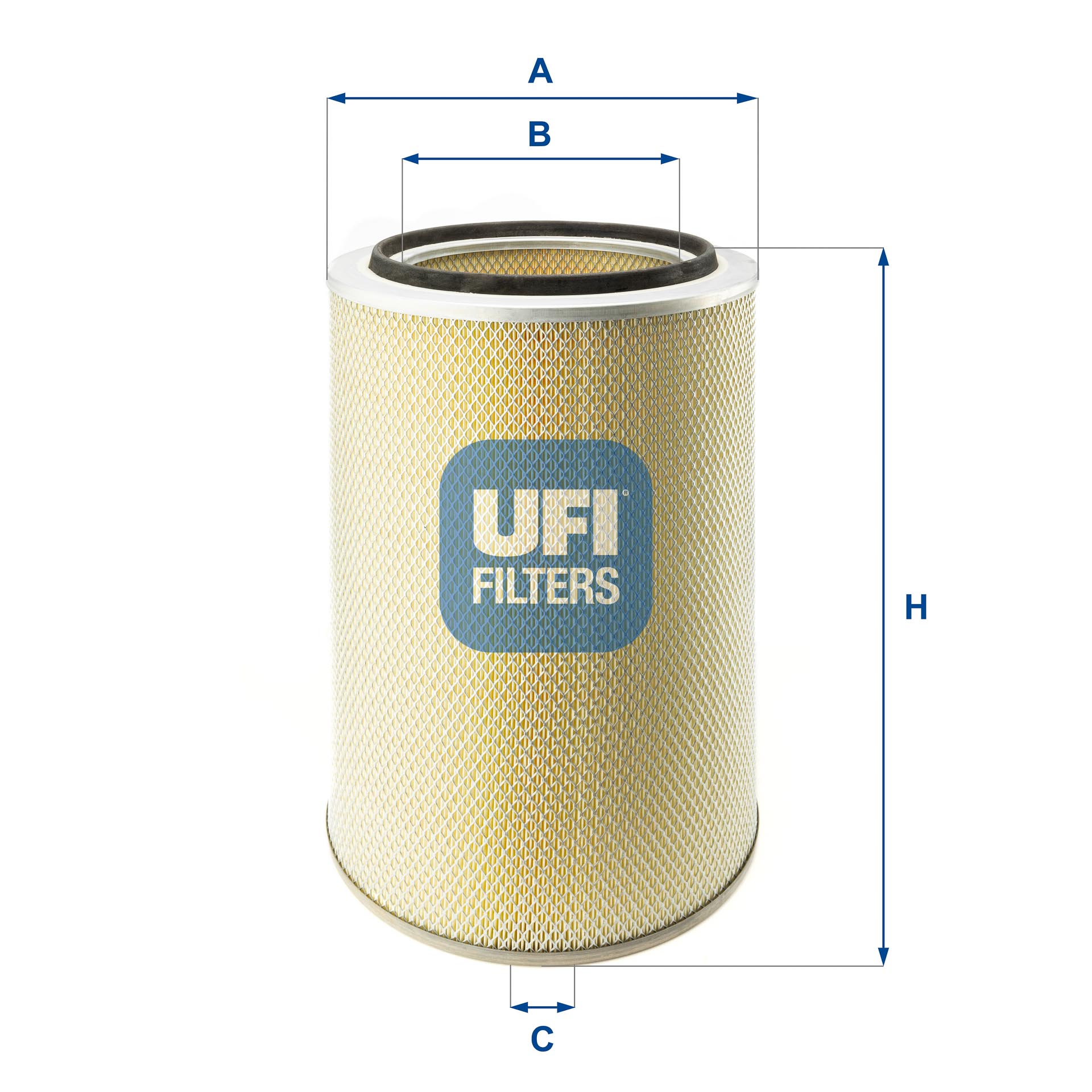 Air Filter - 27.563.00 UFI - 2991785, 2992374, 2996155 | K MOTORSHOP s.r.o.
