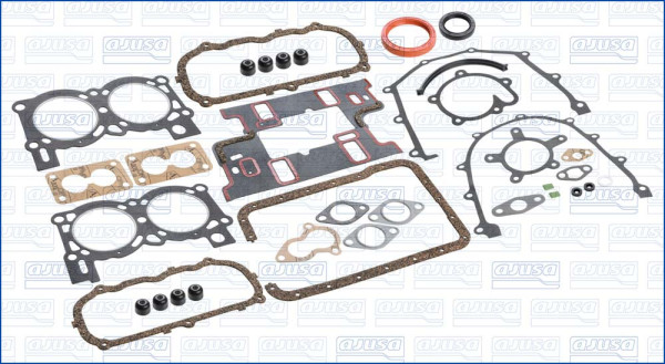 50069900, Kompletní sada těsnění, motor, Těsnění-full set, AJUSA, A79SX6008BA, 8814279, 01-21255-02, 013.588, 9926538, FK0348, S30058-00