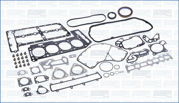 50280800, Dichtungsvollsatz, Motor, AJUSA, 2996103, 2996735, 50280800, 01-36885-01, 452.690, JM0010100/4, 01-36885-06, 586.540