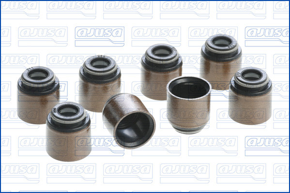 Seal Set, valve stem - 57012800 AJUSA - 5125690060(x8), 12-52834-01