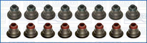 57018200, Seal Set, valve stem, AJUSA, 275460, 2754604, 12-33032-01, 214.540, 9026502, HR5033, VSK594