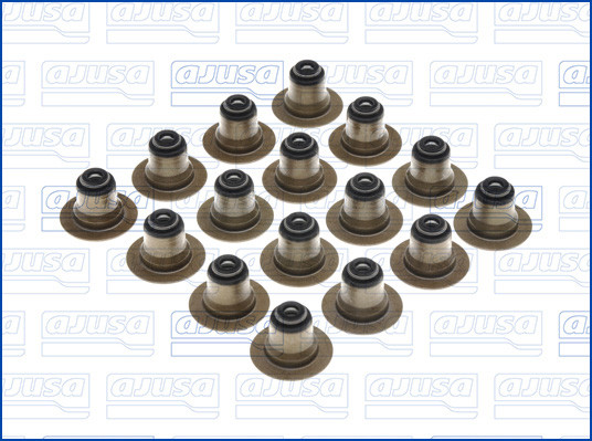 Seal Set, valve stem - 57027400 AJUSA - 4411454(x16), 12-34783-01, 191.420
