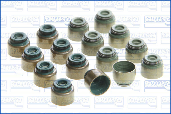 57030200, Seal Set, valve stem, AJUSA, 12210PZ1003(ADM-IN)(x8, 12211PZ1003(ESC-EX)(x8, 084.300, 12-52829-01