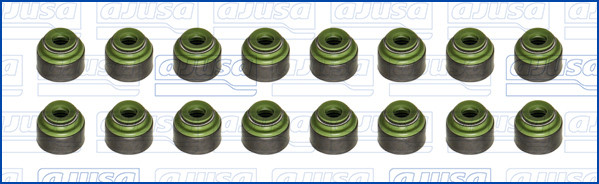 Seal Set, valve stem - 57040900 AJUSA - 1029213(x16), 1029213