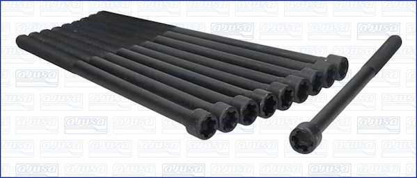 81020300, Zylinderkopfschraubensatz, AJUSA, 11117-79J50-LCP_(x10), 5607961(x10), 60813570(x10), 93178500(x10), 1111779J50LCP(x10), 7775920(x10), 11117-79J50_(x10), 1111779J50(x10), 016260B, 14-35738-01, 152.440, 22-17018B, 98-2520, B1092, BK4396, HBS227, PF0140079, T03925-00