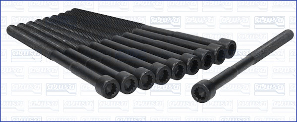 81026800, Cylinder Head Bolt Set, AJUSA, 9091002126(x10), 016766B, 14-55033-01, 22-71018B, 290.390, 9091002126(10x), 98-7512, B1081, BK4361, ES72197, GS33476, HBS313, LEG0016HB, T40339-00, 9091002170(10x)