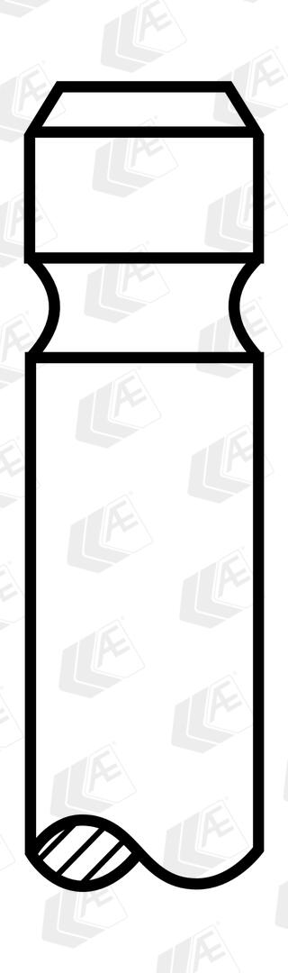 V91304, Výfukový ventil, Ventil výfuk.EX (1), AE, 1904654, 1904655, 1904666, 1908409, 1908410, 4784889, 4784890, 4806717, 4806718, 4789890, 99432717, 99432718, 007VA32165000, 1046.036, 17076, R4233/RNT, VL062200