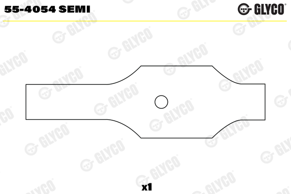 Small End Bushes, connecting rod - 55-4054 SEMI GLYCO - 2073039704, 20730398, 36089690
