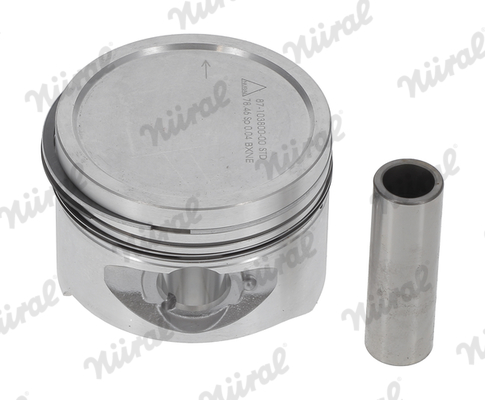 87-103800-00, Piston with rings and pin, NÜRAL, 062863, 0318800, 59805280