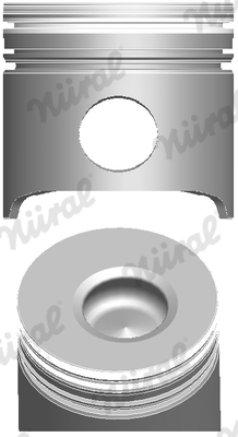 87-854700-00, Piston with rings and pin, NÜRAL, 500340853, 99477111, 99482120, 0095000, 59831480, 94526600, A350511STD