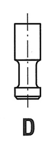 R4595/SCR, Einlassventil, FRECCIA, 7683521, 597, V94793, VL090200, 4595IN