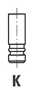 R3966/R, Výfukový ventil, Ventil výfuk.EX (1), FRECCIA, 7701460690, 7701461802, 3277813-6, 517962, R3649/R, V90361, VL045600, 3966EX