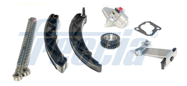 TK08-1217, Steuerkettensatz, FRECCIA, Opel Adam Astra Corsa Insignia Mokka B10XF* D10XF* B14XF* D15SF* Euro6 2014+, 12660118, 12636523, 12636525, 638217, 12636522, 12636526, 12664050, 636497, 12636527, 11588713, 636501, 636502, 12636530, 12666025, 614221, 614234, 636503, 106721, 21-0527, ATCK265, OTK030155, SK1532, TC6504FK, TCK336VVT, VKML85008, 40106721, TCK336WO
