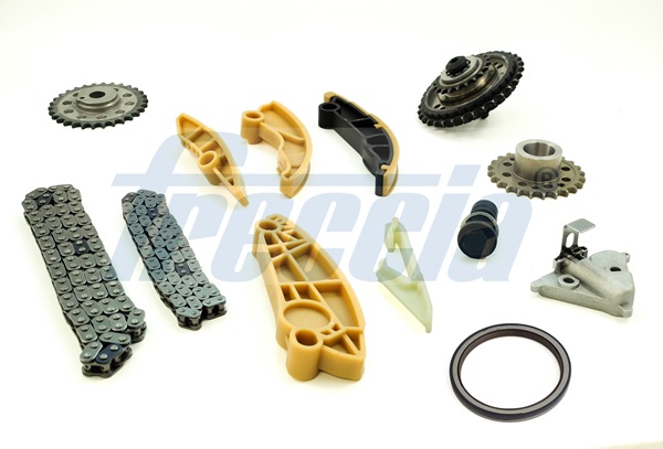 TK08-1237, Timing Chain Kit, FRECCIA, JDE39110, LR073746, JDE40593, LR073753, AJ813317, LR073754, JDE40592, LR084288, JDE40737, LR132676, JDE38501, LR073745, JDE38499, LR132675, AJ813521, LR139320, JDE36456, LR073816, JDE39481, LR073784, JDE36978, LR154974, JDE36979, LR084639, JDE38255, LR073756, JDE40403, LR073757, JDE36926, LR120540
