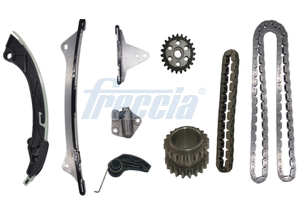 TK08-1245, Timing Chain Kit, FRECCIA, E4G18-1007080, E4G16-1007040BA, E4G15-1007070, E4G16-1007060BA, E4T16-1007050BA, E4G15-1007021, E4G15-1011060, E4G16-1011070BA, E4G15-1011037, TC8575FK