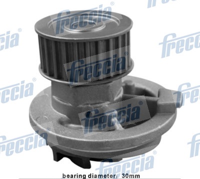 WP0239, Vodní čerpadlo, chlazení motoru, Pumpa vodní, FRECCIA, 6334000, 92064250, 90466343, 96353151, 93284724, 9192370, 90444311, 90443549, R1160032, 1334053, 1334041, 1334050, 1334646, 130153, 24-0572, 538000710, 9375, O138, P316, PA572A, PA708A, PA7202, PQ-W01, VKPC85611, WAP8188.00, WP0575