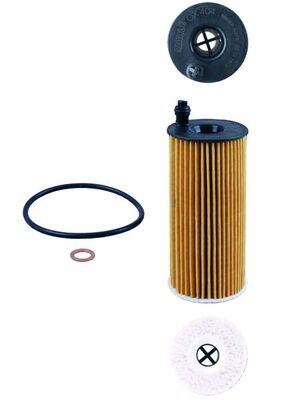 Oil Filter - OX404D MAHLE - 0412WA010, 11428507683, HAMJ6744EEAA | K ...