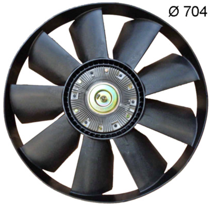 Fan, engine cooling - CFF408000P MAHLE - 0000041213626, 41213626, 0504 ...