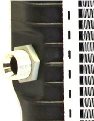 Radiator, engine cooling - CR285000P MAHLE - 4635000100, 4635000200 ...