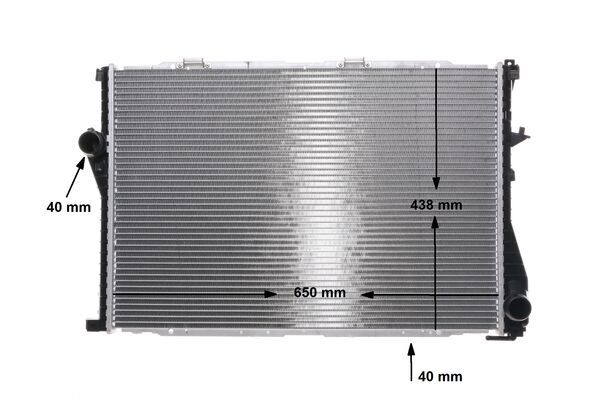 Radiator, engine cooling - CR295000S MAHLE - 1436055, 1436060, 1436062 ...