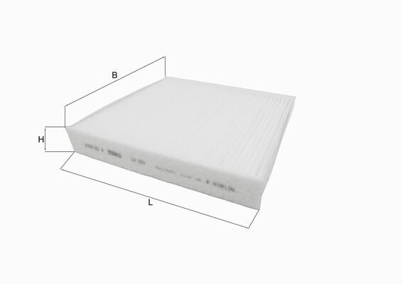 Filter, cabin air - LA293 MAHLE - 1354952, 8687389, 1494691 | K ...