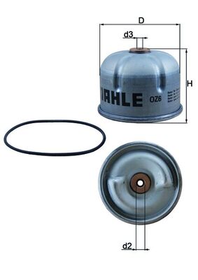 OZ6D, Olejový filtr, Filtr olej. + těsnění, MAHLE, 1372808, ERR6299, 6C1Q6N602BA, 154703528780, 2320, 2590100, 4191OZ, ADJ132121, EHC8400, FT5586H, FT5865, LS938, OR744, P10291, P7099, R475, WL7441, X4331E, Z15D167, Z1735, ZR7001, ZR700X
