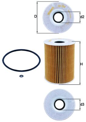 OX254D1, Oil Filter, MAHLE, 109434, 6291800009, 11F0107CP, 6291800109, A6291800009, A6291800109, 10115, 103798, 1115, 14130, ADU172111, E113HD181, EOF214, F026407076, FOP377, HU926/5Y, L1104, LVFL820, OE677/3, SO7188, V309939, WL7440, P7076