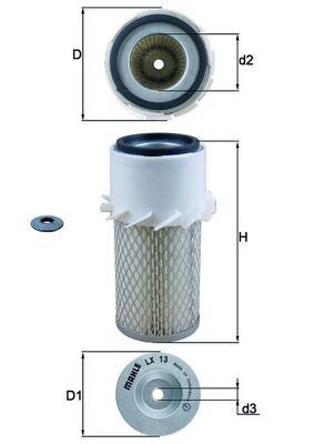 LX13, Luftfilter, MAHLE, 00240760, 12146512510, 1400842, 1522111220, 1804507M91, 207300767, 242490101, 246364, 314531054, 3214300200, 37Z02AF932, 5142150021, 6488342, 6988081, 70247060, 9304100113, A740X9601ABA, CH15451, D82571, 02470606, 1215201250, 1401251, 1522111223, 242490106, 246366, 3281825M1, 37Z02AF932L, 897064, GG42031932, MM510109
