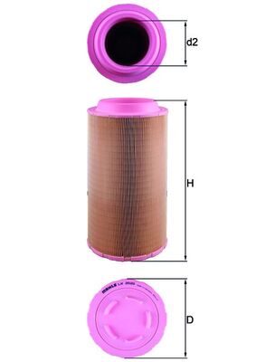 LX2020, Air Filter, MAHLE, 0040942304, 01180867, 055129R1, 11323374, 14261549, 149167A1, 18011914, 2229020, 5501660932, 571744008, 580/12020, 59042630, 905412970061, 9839025, AZ59702, 04415901, 20405827, 3901477M1, 3901477M2, 43246600, 6001955, 7026330, A0040942304, 1180867, 2908237, 3840033, 710912, WR128644, 4415901, 0009839025