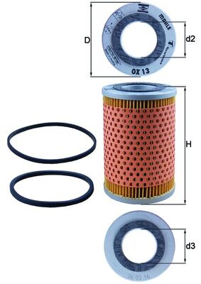 OX13D, Ölfilter, MAHLE, 00277940, 01H779, 100E6731A, 1520831300, 1531233, 2067257, 211204221, 215060R91, 533334, 6071840025, 7011192, 81190447, F8/24/1, 03H2909, 100V6731A, 1520831325, 1531267, 2067262, 7050132, 872449R91, A6071840025, B100134R, 119115, 1495704, 2067263, 6435088, 7100092, 872450R92, 973120205, 11G115
