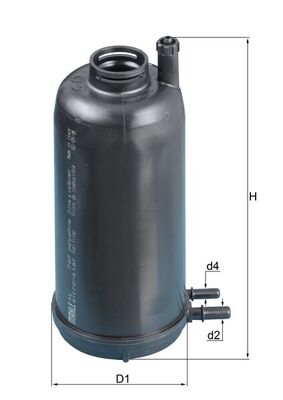 KL707D, Fuel Filter, MAHLE, 42555920, MK666099, MK666922, 110401, 3005526, 3107100, 4519FP, ADC42363, EFF198, ELG5375, F026402045, FC526S, FS19948, H311WK, LVFF698, N1335073, P10631, PS878/1, S1071B, SN80038, WF8458, WK939/14X