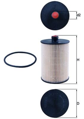 KX217D, Kraftstofffilter, MAHLE, 2D0127159, 2D0127177, 110420, 1118704709, 154703516850, 2605700, 4025FX, 4035, 4814, 587930, ALG7503, C488, C9816, CFF100469, E88KPD158, ELG5362, FA1571, FA5711, FEM4196, FN935, HDF593, M100, MD555, MG1656, N309, PE973/1, PU820X, QFF0049, S6057NE, V100662