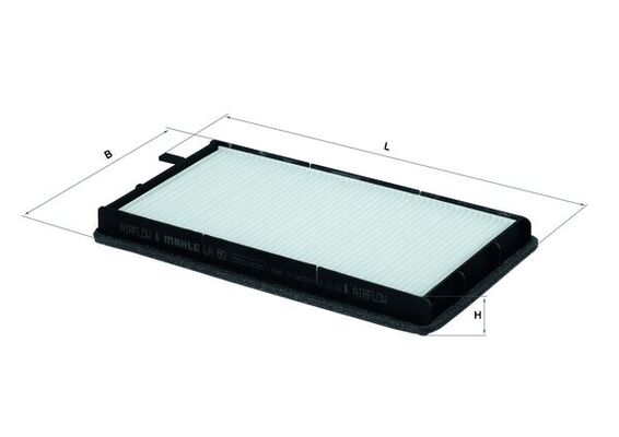 MANN-FILTER Cabin Air Filter For BMW - Part CU2835 / 64 11 9 069 895