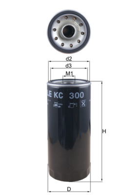 KC300, Kraftstofffilter, MAHLE, 2040516-0, 20875672, 5221145173, 7420875666, 204051600, 20972295, 5222748694, 7420972291, 20972293, 7423044513, 21145173, 21879886, 22988765, 23044511, 10611859/130, 154703829820, 16343230001, 212274, 2412000, 35426, 4113FS, BF7814, DN2727, F026402141, FCD2207, FF254, FT6560, H200WDK01, LFF8059, P550529