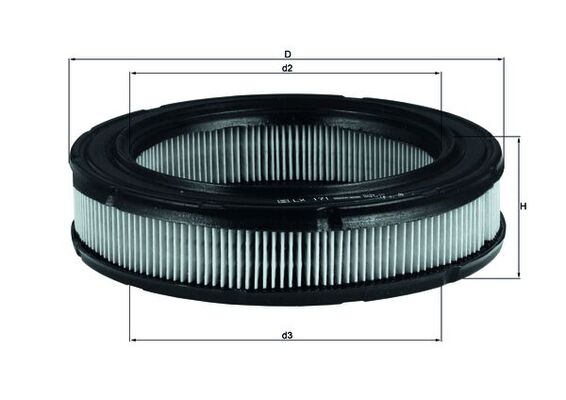 LX171, Vzduchový filtr, Filtr vzduch., MAHLE, 1476271, 7988069, 1504387, 5003960, 5004358, 5008717, 711E9601AA, 711F9601AA, 711F9601AB, 7S7117D959AE, A770X9601CBA, A770X9601CDA, A810X9601DA, EFA48, EFA48S, 039AR, 123, 1457429045, 2940123065740, 30780025, 3081100, 413087, 4-2, 585717, 60333, 7121500001, 8671002015, 9140, 935, 99.112.03/20